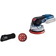 Bosch Professional 18V System GEX 18V-125 Cordless Orbital Sander (Includes Sanding Disc (125 mm), 1x Sandpaper, Dust Bag, without Batteries and Charger, in Box)