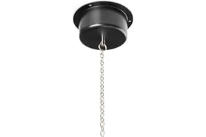 BEAMZ Motor compacto para bola de espejos hasta 2,5 kg y 30 cm con cadena, tornillos y carcasa robusta, 3 RPM, cable 0,6 m, enchufe moldeado, 230V 50Hz, montaje en techo