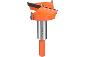 ITOOLFIRM Forstnerbohrer 55mm mit Führung, Holzbohrer Astlochbohrer Scharnierlochbohrer für Holz mit Sechskant-Schaft, Zubehör Bohrmaschine für feine Holzbearbeiten