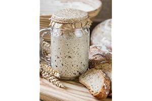 Certified Organic San Francisco Sourdough Bread Starter - UKAS Lab Tested by Kombuchaorganic® with printed instruction