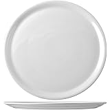 Saturnia, Piatto pizza, Bianco, 35cm