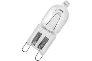 Osram Halogen-ugnslampa, specialugn, G9-bas, dimbar, 40 watt, varmvit – 2700 k, kan användas för över 200 grader