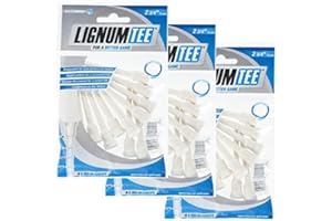 Lignum Tees 3 sacchetto da 12 pezzi 72 mm di lunghezza (36 pezzi)