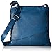 Produktbild ili New York 6847 Leder Umhängetasche Kanada (jeansblau)