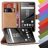 sony xperia z hülle SCHUTZ - Diese Handyhülle für den Sony Xperia Z Ultra besteht aus einem hochwertigem Kunstleder und schützt sowohl die Vorder- als auch die Rückseite des Handys. Die Schutzhülle in der Farbe Schwarz bietet somit einen guten Schutz gegen Kratzer.