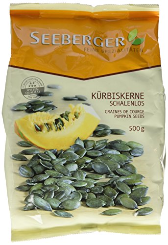 Preisvergleich Produktbild Seeberger Kürbiskerne schalenlos, 500 g Packung