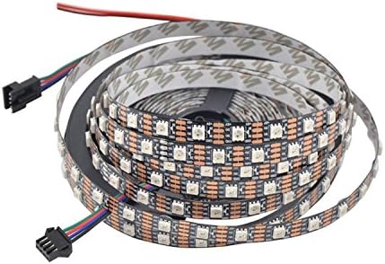 RGB LED Strip SMD5050, WS2813 (with controls, black, IP20, 5 V, 60 LEDs/m, 5 m)