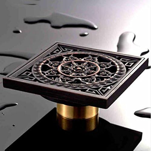 SHIBST Deodorant Floor Drain Removable Strainer Drainage Guards Bathroom Shower Room Kitchen 10*10cm (Style : Short models)