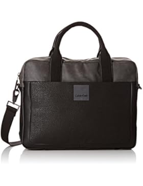 Calvin Klein Jeans Herren Boris Laptop Bag Umhängetaschen, 40x32x11 cm