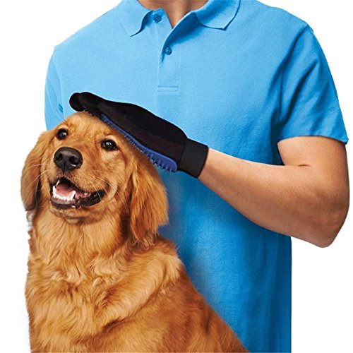Idepet-Pet-Dog-Cat-Grooming-GloveGentle-Deshedding-Brush-GloveLong-or-Short-Hair-Remover-Hair-Remover-Brush-For-Pet-Massage-Bathing-Brushing-Efficient-Pet-Grooming-and-Shedding-Tool
