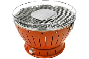 Barbecue portable Mapa Grill - Charbon de bois - Sans fumée - 35cm de diamètre
