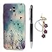 Produktbild Hülle für Huawei Mate 20 Lite, Gemalt Transparent Handyhülle Case, Weich Flexibel Silikon TPU Schutzhülle Bumper Anti-Kratzer Stoßfest Smartphone Abdeckung Cover Fliegende Vögel In Der Abenddämmerung