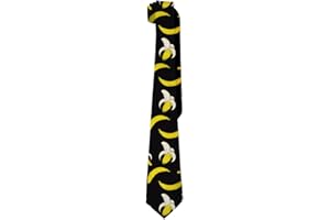 SKT T1 Men's Skinny Neckties Novelty Food Ties for Men Teen Boys, Funny Gifts for Office Holiday Party, One Size Neck Tie