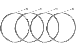 AEUEZXX Cables de freno de bicicleta, 4 piezas, cable de freno estándar universal para bicicleta, juego de cables de freno delantero y trasero, kit de cables de freno delantero y trasero, adecuado para
