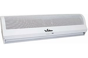 Barriera d'aria fredda Ferrari VIVAIR con telecomando incluso, Bianco, 200 x 215 x 1200 mm
