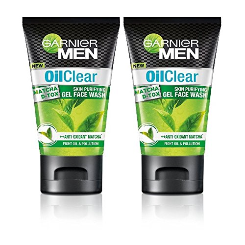 Buy Garnier Men Oil Clear Matcha D Tox Face Wash 50gm Pack Of 2