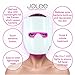 JoLee LED Acne Light Therapy Acne Mask Most Advanced Light Technology [UNLIMITED USES with No Need to Purchase Activators] for Treatment of Mild-to-Moderate Acne, Spots, Blackheads, Skin Blemishes and Reduces the Appearance of Breakouts, Combats Inflammation and Bacteria to Reveal Rejuvenated, Revitalised and Refreshed Clear Skin – Clinically Proven to Achieve Visible Results in as Little as 2 Weeks – The Scientific Alternative to Acne Cream – Comes with Full 12 Months Warranty