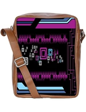 Snoogg , Damen Umhängetasche mehrfarbig multi