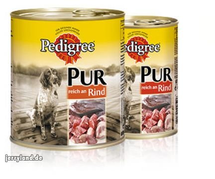 Preisvergleich Produktbild Pedigree Pur Rind 400g