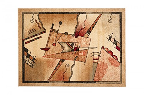 TEPPICH KLASSISCH SEHR BUNT wunderschöne Muster PERFEKT INS WOHNZIMMER in Creme (190 cm x 270 cm) - 7