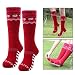 Produktbild OFKPO Skisocken Snowboardsocken,Atmungsaktiv Ski Kniestrümpfe Sportsocken für Damen Herren