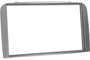 ACV Electronic Façade d'autoradio pour Alfa 147 Gris métallique