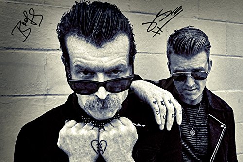 Eagles of Death Metal Art Pre unterzeichnet Foto Print – großartige Qualität – 30,5 x 20,3 cm (A4)