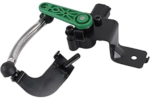 YSIMEE Höhe Level Sensor mit Luftfederung Stange Kompatibel für VW Passat Golf Q3 3C0412521B Niveausensor mit Gestänge Luftfederung, Scheinwerfer-Levelsensoren Scheinwerferpegelsensor (Vorne links)