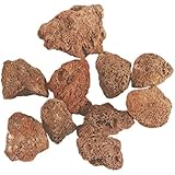 CONFEZIONE KG. 3 DI PIETRA LAVICA NATURALE PER BARBECUE ROCCIA ROCCE LAVICHE