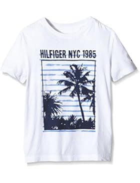 Tommy Hilfiger Jungen T-Shirt 1985 Cn Tee S/S