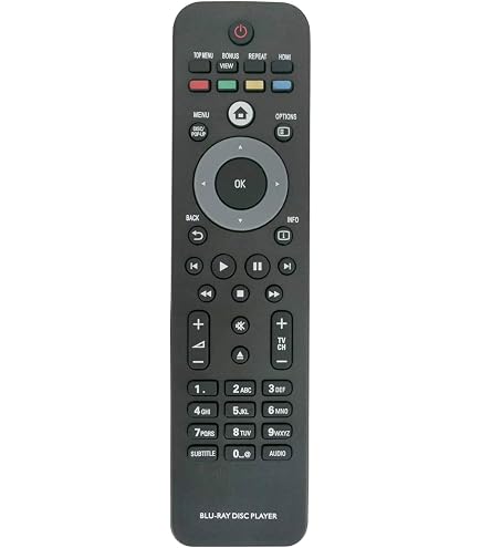 AULCMEET RC-2802 Telecomando di ricambio Fit For Philips Blu-Ray Disc Player HTD3570/51 HTD3514 HTD3540/12 HTD3570/12 996510058437 BDP-7500B2 BDP2180