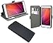 Produktbild Elegante Buch-Tasche Hülle für das XIAOMI REDMI NOTE 4 in Schwarz Leder Optik Wallet Book-Style Cover Schale @ Energmix