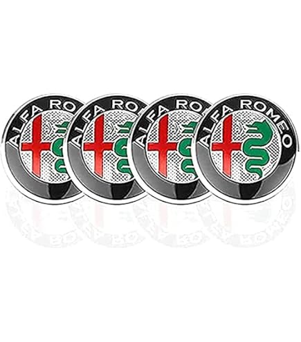 Genuine Alfa Romeo Front Wheel Hub Cap Cover - 50mm, Part 60652886