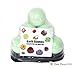 Bee Beautiful Bath Bomb Pyramid - 10 X 65g Bath Bombs (Green Apple)