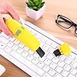 ➤ Use el accesorio de cepillo y tubo de succión para la limpieza general de los ventiladores de aire, el monitor y el área de la computadora, o el polvo en su escritorio.