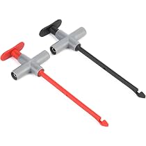 2 Pinces De Test Multimètre - Pour Diagnostic Auto - Sondes De Perçage - Testeur électrique Voiture