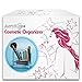 AcryliCase Clear Acrylic Makeup Organizer, Arranges Makeup Brushes And Cosmetics, 3 Compartment Storage Display Holder