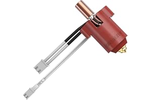 Creality Kit officiel Ender-3 V3 KE Hotend - Kit bloc chauffant en céramique - 300 °C - 60 W - Chauffage rapide - Haute conductivité thermique - Céramique avec tuyau en alliage bimétallique en cuivre