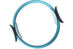 wisoolkic Anello Pilates per Esercizi per Tutto Il Corpo Cerchio Magico Fitness Premium Leggero E Portatile per Allenamento Fitness Anello Yoga PP