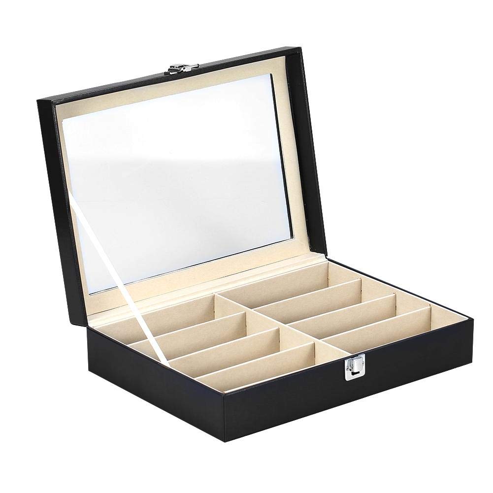 Brino-Caja-del-Almacenamiento-de-Gafas-8-Girds-Estuche-de-Organizadora-de-Gafas-de-Sol-para-Exhibicin-y-Organizador