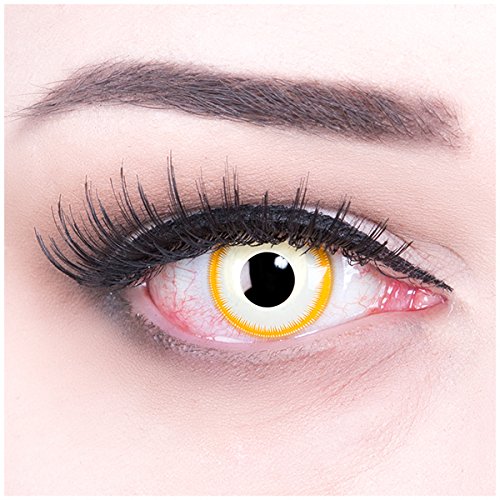 Preisvergleich Produktbild Meralens Alien Kontaktlinsen mit Pflegemittel ohne Stärke, 1er Pack (1 x 2 Stück)