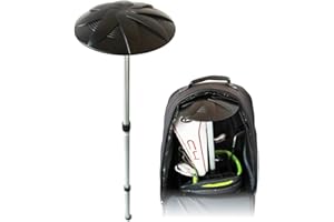 Pro-Tekt Accessoire de Sac de Voyage de Golf Unisexe, Noir/argenté, Taille Unique