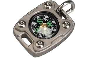 ‎MECARMY MecArmy CMP2-T Kompass EDC Hohe Empfindlichkeit, Design inspiriert von mechanischen Instrumenten mit exquisiter Gravur, Fluoreszenz