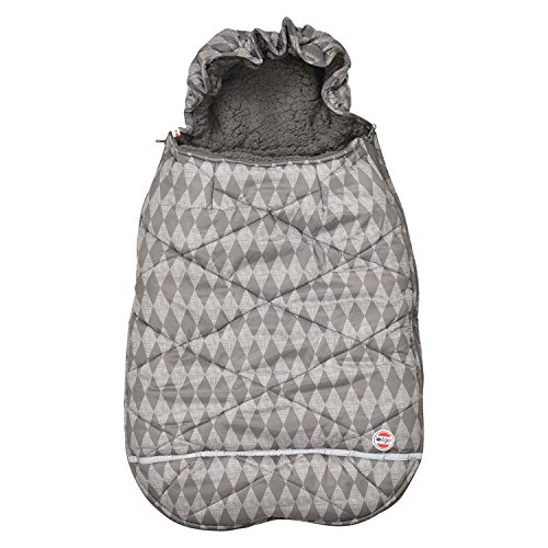 Lodger Footmuff Maxi-Cosi Mini Bunker Polyester Print Coal