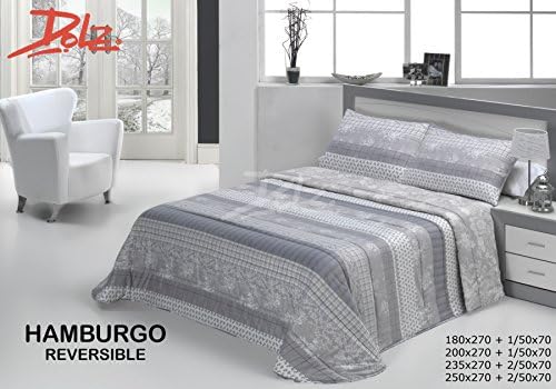 Dolz-BOUTI Conforter Hamburg 250 x 270 cm + 2 Pillowcases 50 x 70 cm