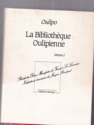 La  Bibliothèque oulipienne. 2