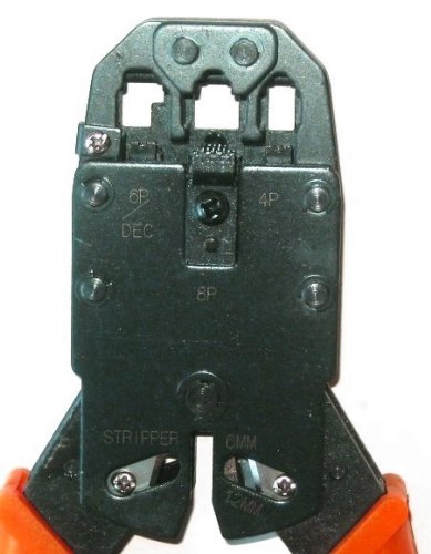 Modular Universal Crimpzange RJ45 RJ12 RJ11 RJ10 für Netzwerk- DSL- LAN-Stecker - 2
