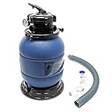 Filtre à sable et particules Cuve filtrante Pool Piscine Hors-sol Filtration