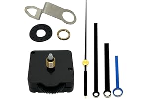 DANS CLOCK SHOP Neuf Quartz 6168 Tic-Tac Marée Temps Mouvement D'Horloge Mécanisme Moteur Noir Mains