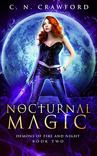 Couverture du livre de Nocturnal Magic (Demons of Fire and Night Book 2) (English Edition)
